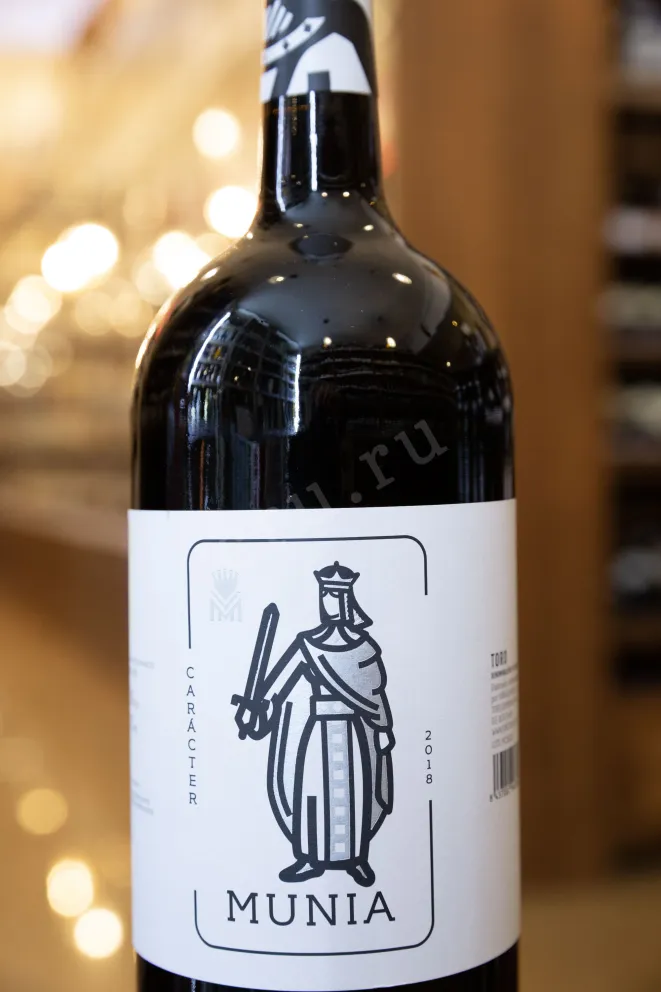 В магазине Крю Профи Munia Caracter Tinta De Toro DO 2018 1.5 л