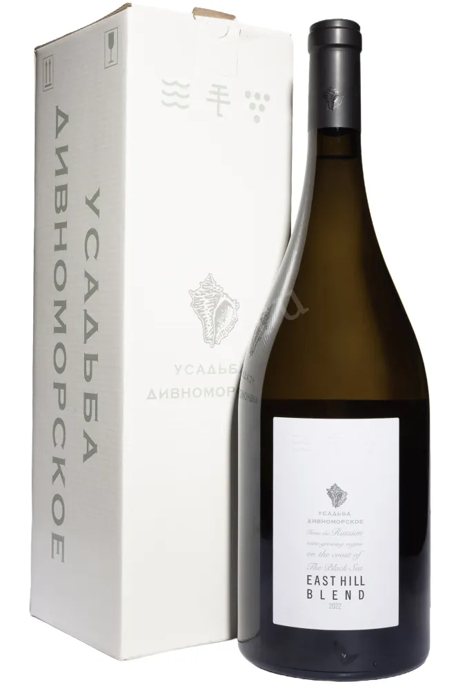 Вино Усадьба Дивноморское Восточный склон в подарочной коробке 2022 1.5 л