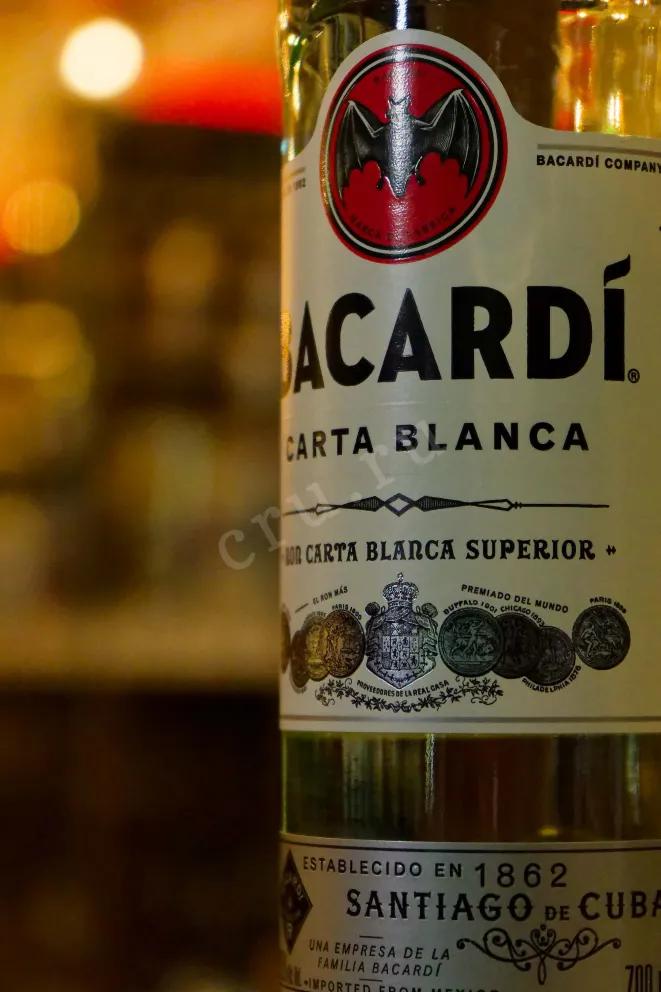 В магазине Крю Профи Bacardi Carta Blanca 0.7 л