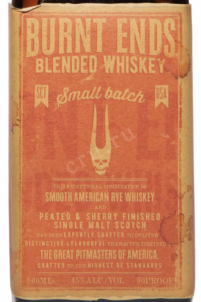 Этикетка Burnt Ends Blended 0.5 л