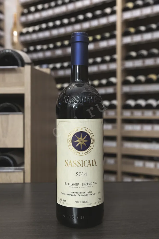В магазине Крю Профи Sassicaia Bolgheri 2014 0.75 л