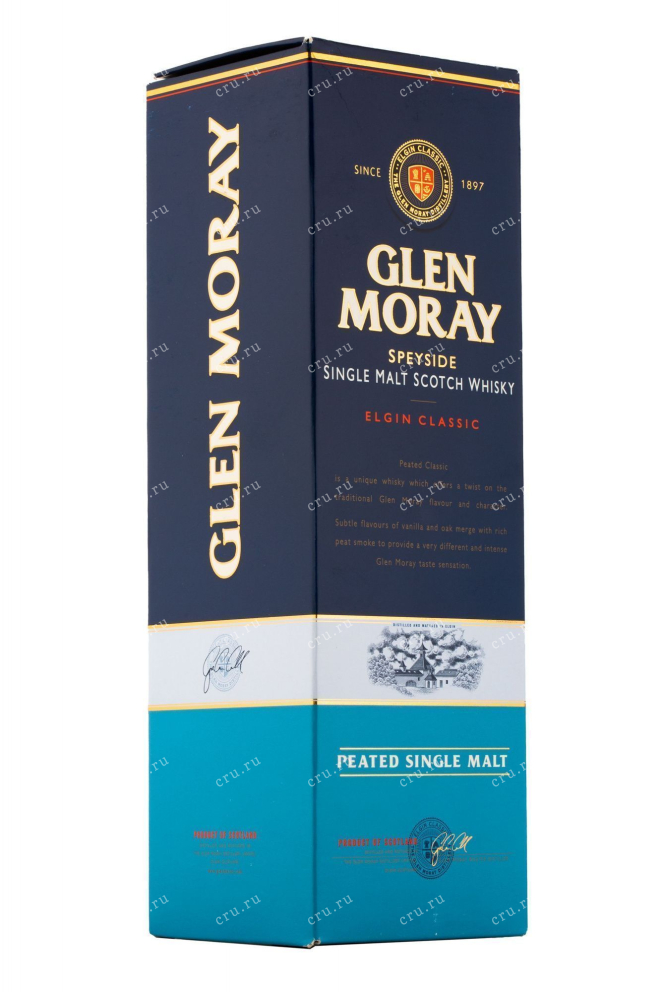Виски Glen Moray Elgin Classic Peated  0.7 л