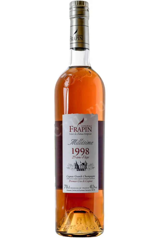 Бутылка Frapin Millesime Cognac 25 ans age Grand Champagne 1998