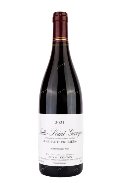 Вино Nuits-Saint-Georges Frederic Esmonin Les Hauts Pruliers 2021 0.75 л