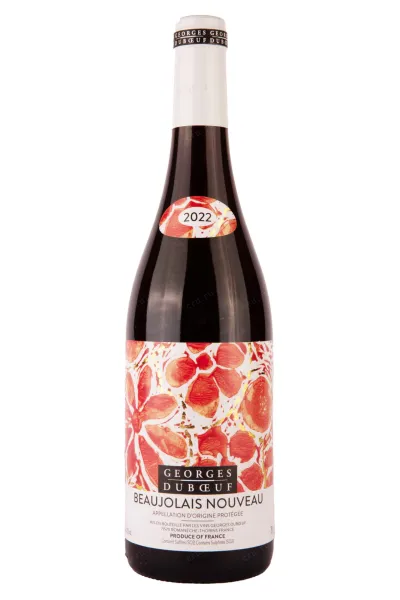 Вино Georges Duboeuf Beaujolais Nouveau 2022 0.75 л