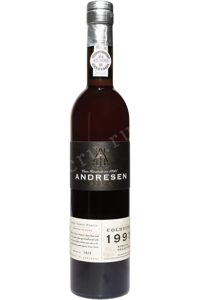 Бутылка Andresen Colheita DOC in tube 1991 0.5 л