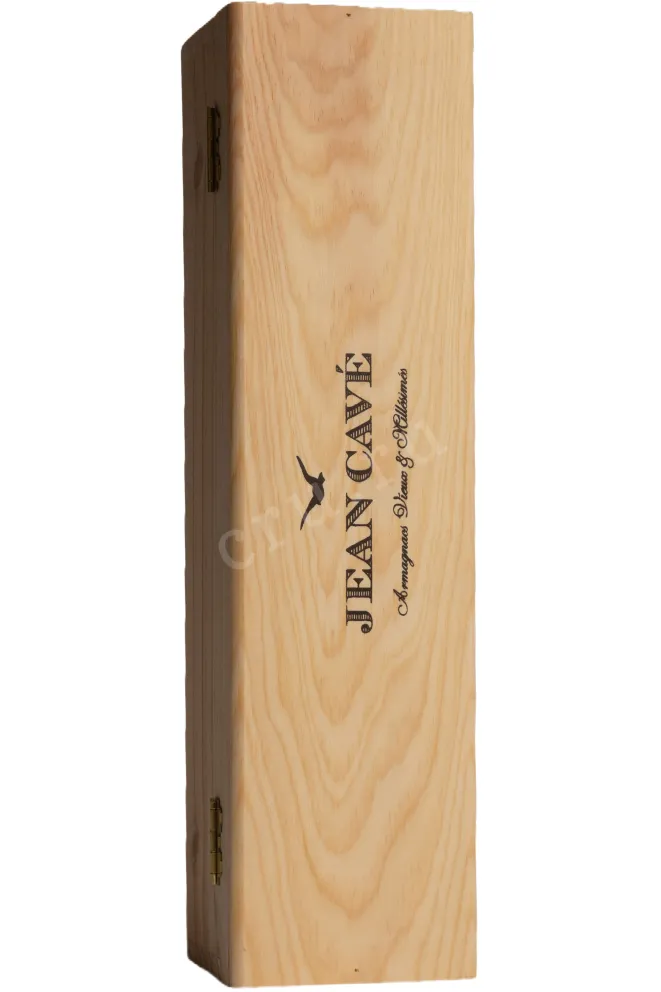 Деревянная коробка Jean Cave Vieil Armagnac 1985 AOC wooden box 1985 0.7 л