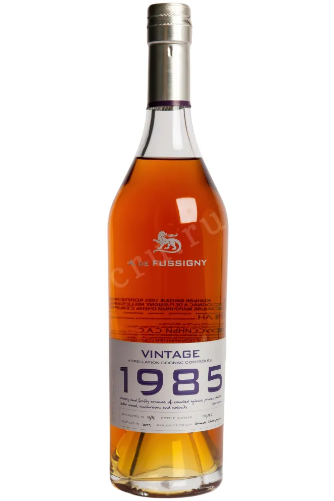 Бутылка  A de Fussigny Vintage in wooden box 1985 0.7 л