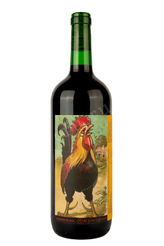 Вино Clos Lentiscus Kikiriki Black 2019 1 л