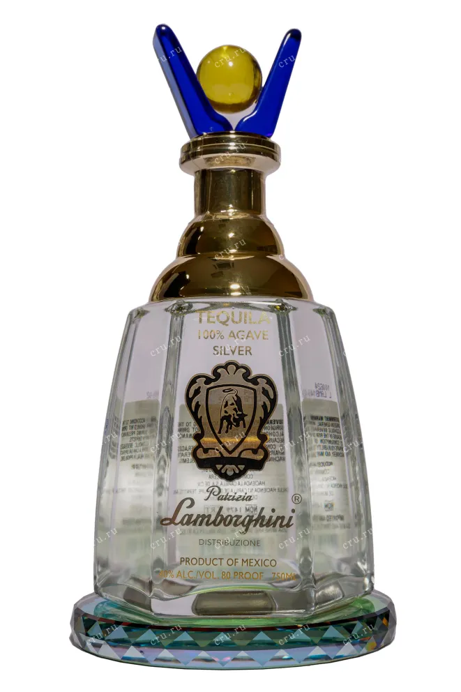 Текила Patrizia Lamborghini Silver in gift box  0.75 л