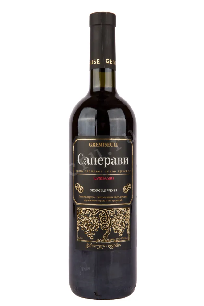 Вино Gremiseuli Saperavi 2020 0.75 л