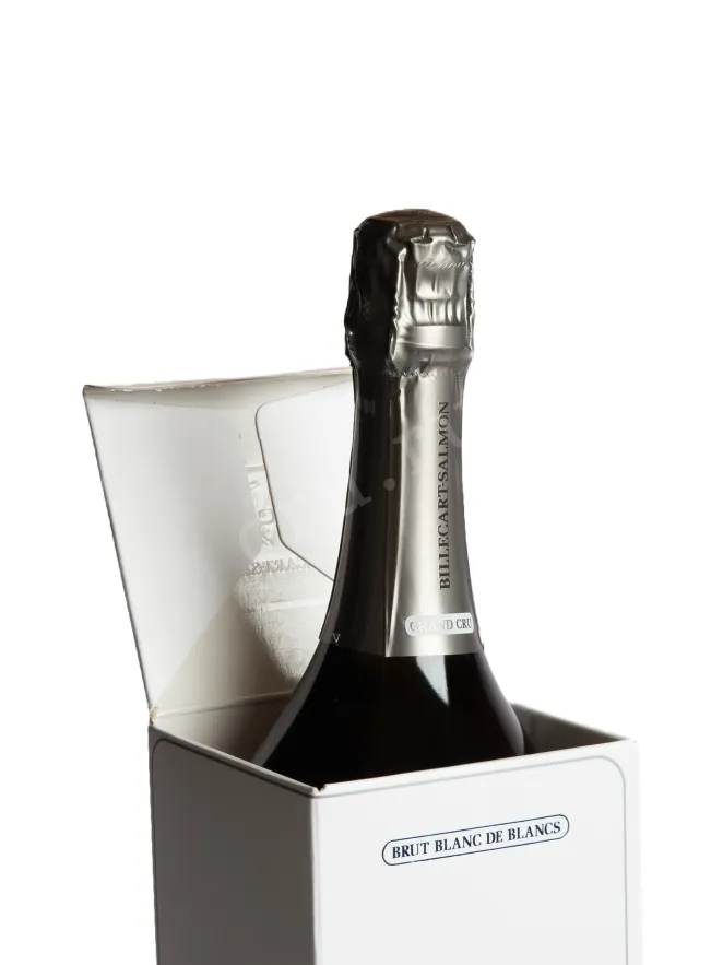В подарочной коробке Billecart-Salmon le Blanc de Blancs 2018 0.75 л