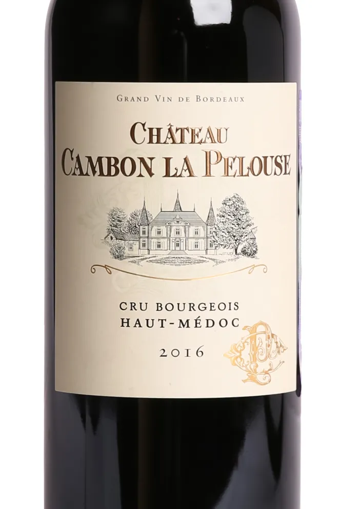 Вино Chateau Cambon La Pelouse Haut-Medoc 2016 0.75 л