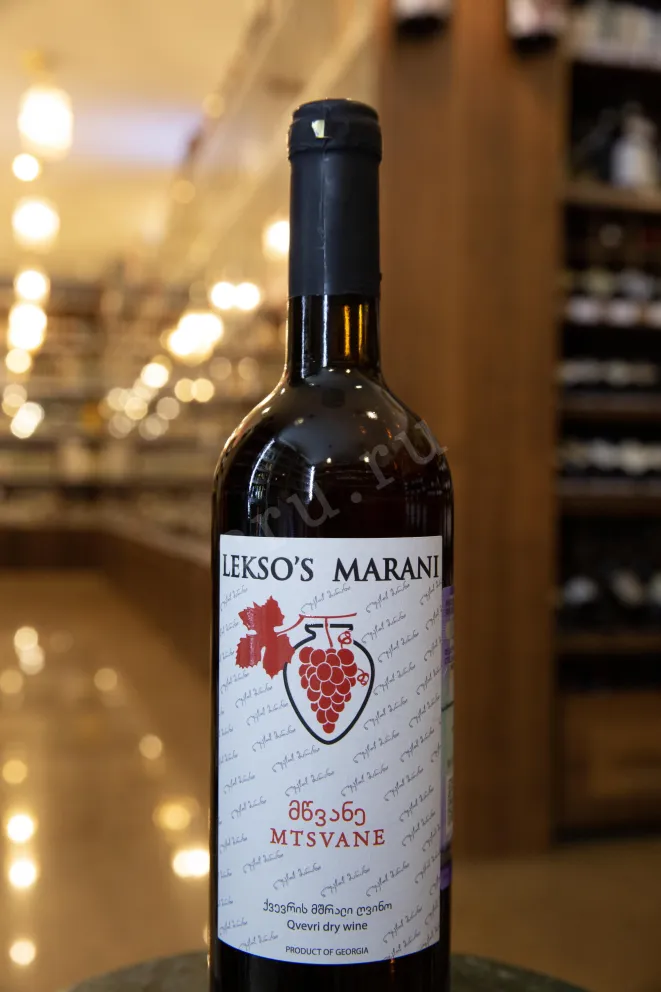 В магазине Крю Профи Mtsvane Leksos Marani 2020 0.75 л