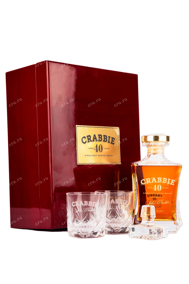 Виски Crabbie 40 Years Old