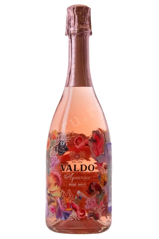 Игристое вино Valdo Aquarius Rose Brut 2024 0.75 л