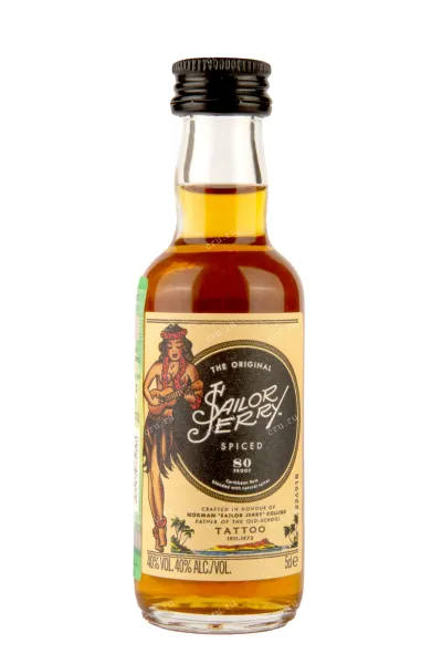 Ром Sailor Jerry spiced carribean  0.05 л