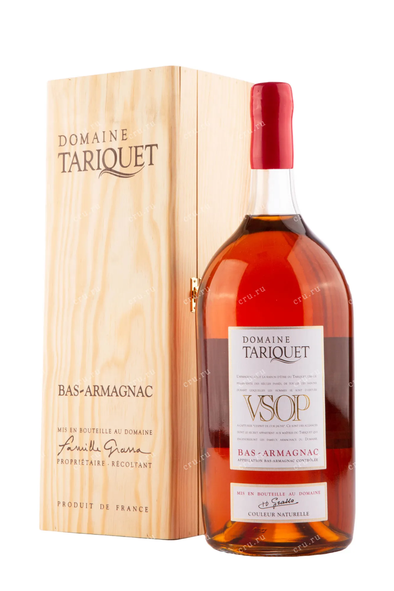 Фото — Арманьяк Chateau du Tariquet VSOP  2.5 л