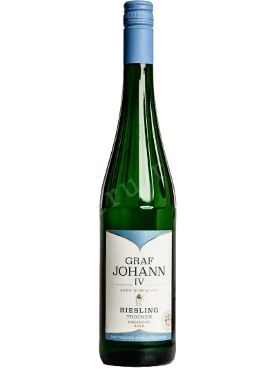 Вино Graf Johann IV Riesling Trocken Rheingau 2025 0.75 л