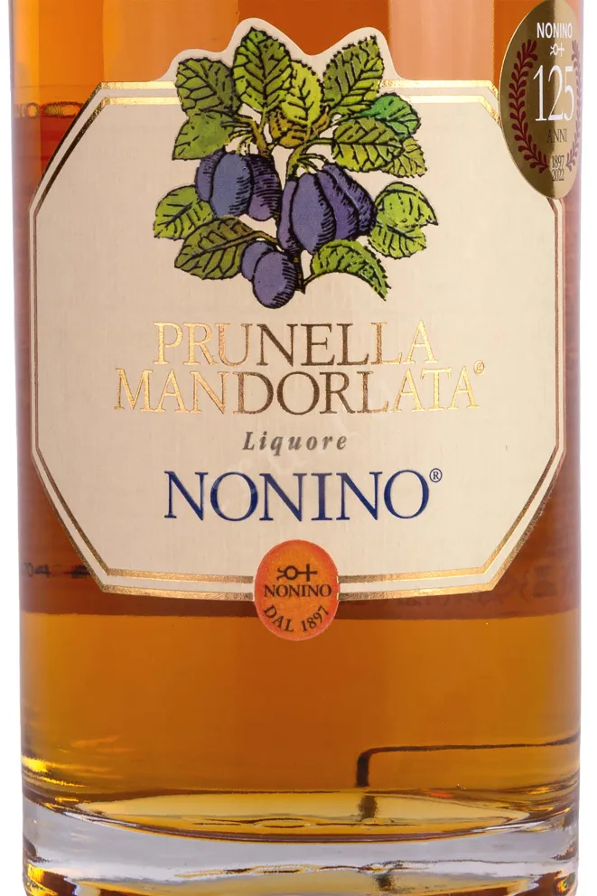 Этикетка Nonino Prunella Mandorlata 0.7 л