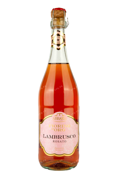 Игристое вино Lambrusco Rosato Fiorino d'Oro Abbazia  0.75 л