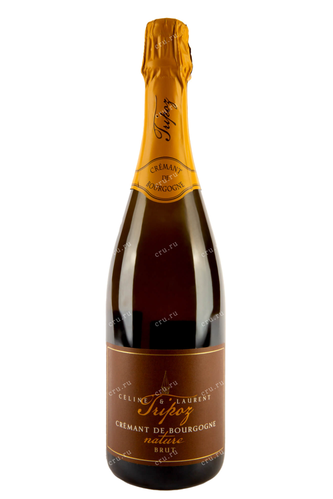 Игристое вино Tripoz Cremant de Bourgogne Brut Natur 2018 0.75 л