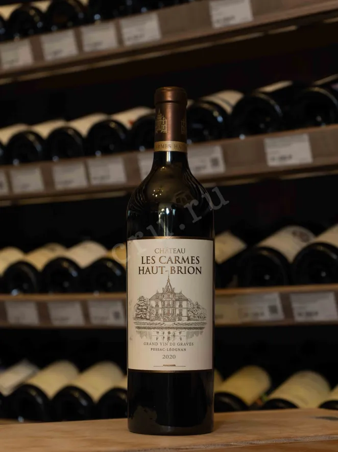 В магазине Крю Профи Chateau les Carmes Haut-Brion Pessac-Leognan 2020 0.75 л