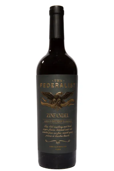Вино The Federalist Zinfandel Lodi Bourbon Barrels 0.75 л