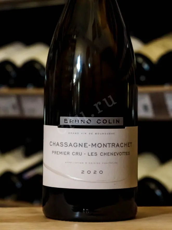 В магазине Крю Профи Bruno Colin Chassagne-Montrachet 1er Cru Les Chenevottes 2020 0.75 л