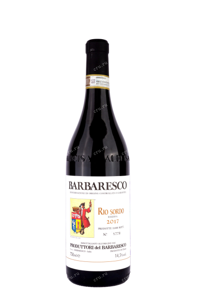 Вино Barbaresco Rio Sordo Riserva Produttori del Barbaresco  2017 0.75 л
