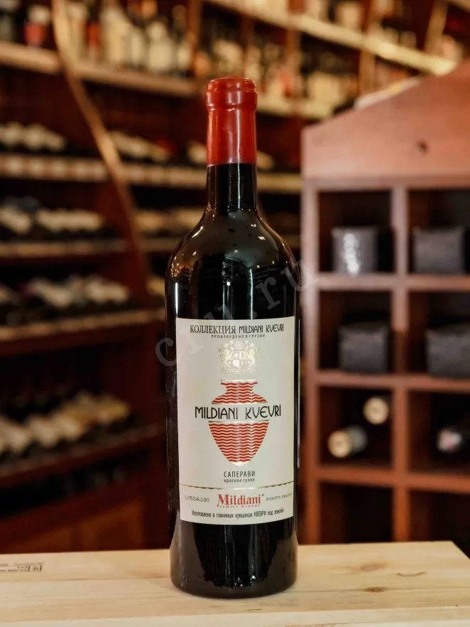 В магазине Крю Профи Mildiani Saperavi Kvevri 2021 0.75 л