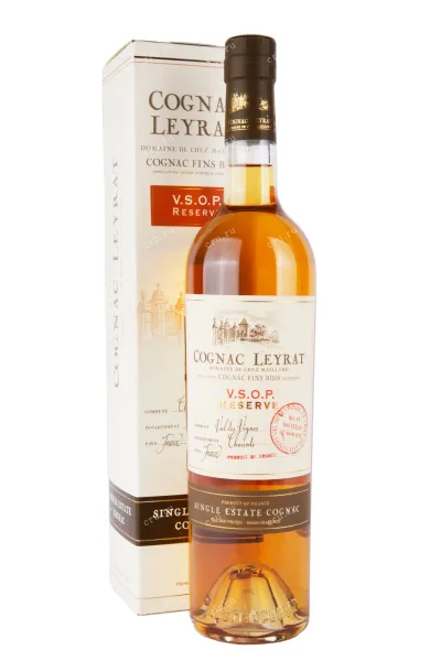 Коньяк Leyrat VSOP gift box  0.7 л