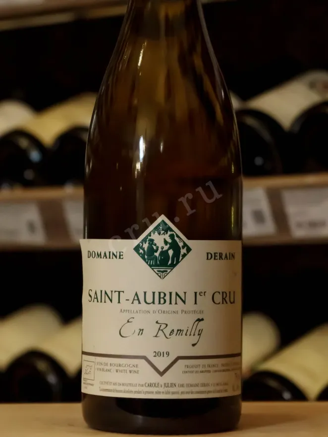 В магазине Крю Профи Domaine Derain Saint-Aubin 1er Cru En Remilly 2019 0.75 л