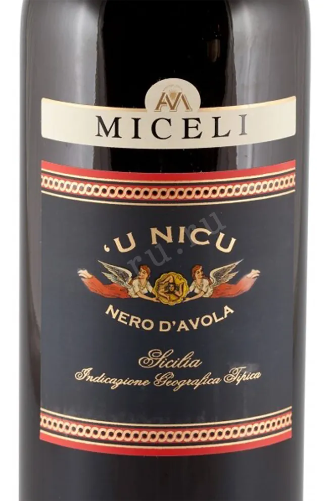 Вино Miceli U Nicu Nero dAvola 2010 0.75 л