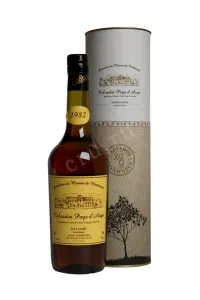 Кальвадос Domaine du Manoir de Montreuil Calvados Pays d'Auge in tube 1982  0.7 л