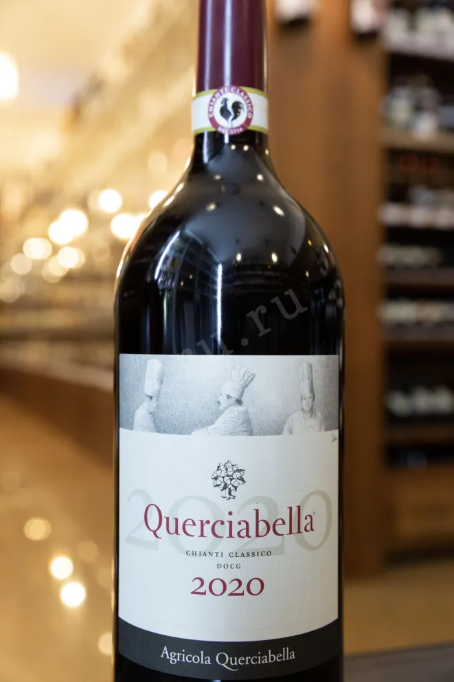 В магазине Крю Профи Querciabella Chianti Classico in wooden box 2020 1.5 л