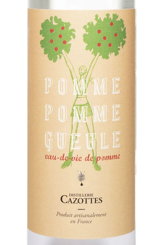 Этикетка Cazottes Pomme Pomme Gueule 2021 0.5 л