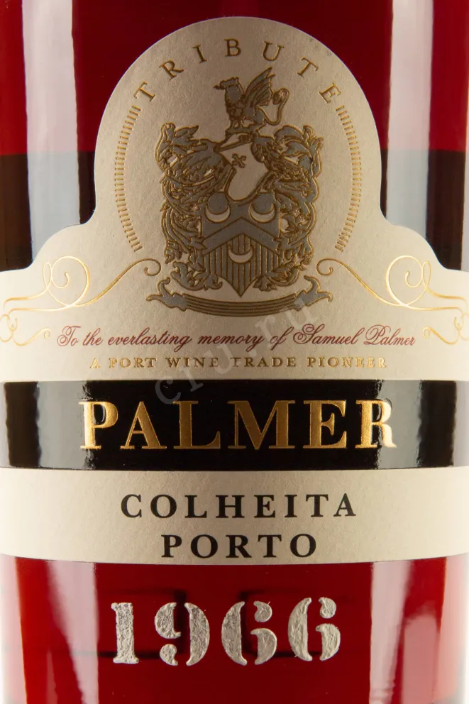 Этикетка Palmer Porto Colheita 1966 0.75 л