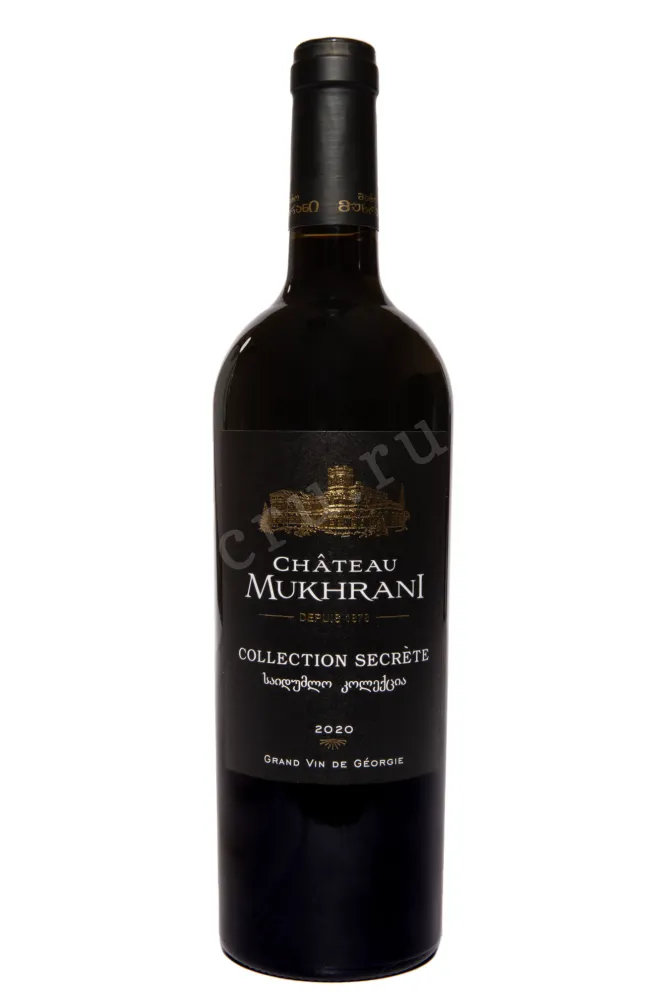 Вино Chateau Mukhrani Collection Secret Red Dry 2016 0.75 л
