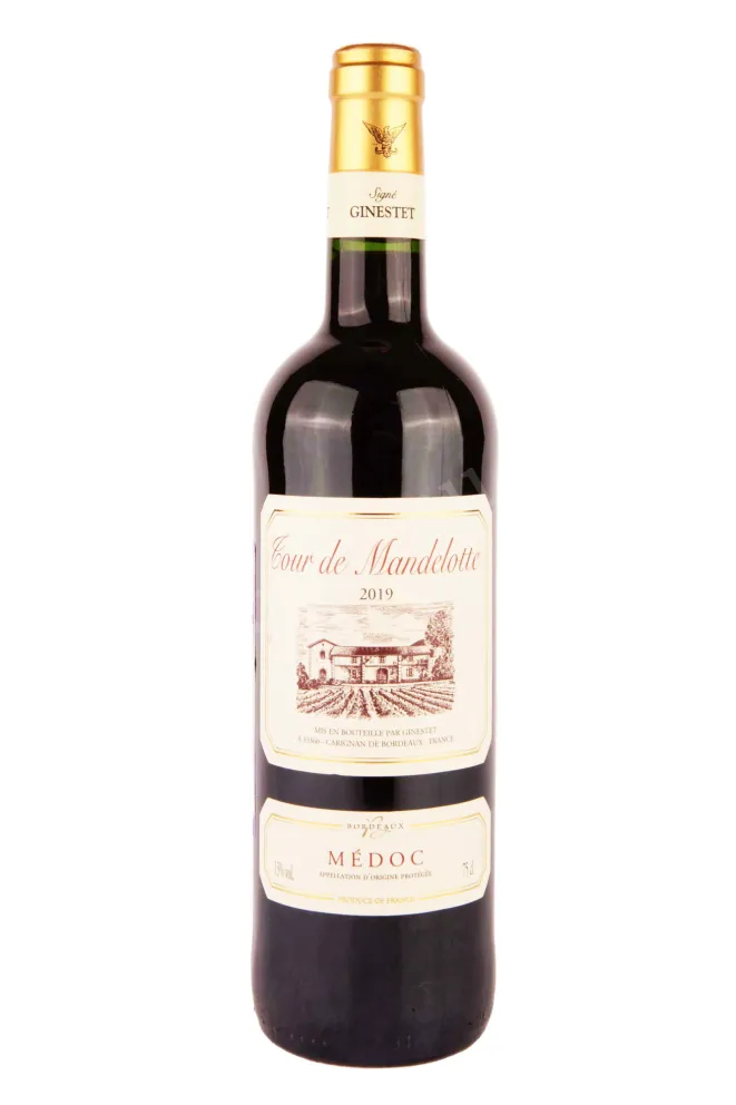Вино Tour de Mandelotte Medoc 2019 0.75 л