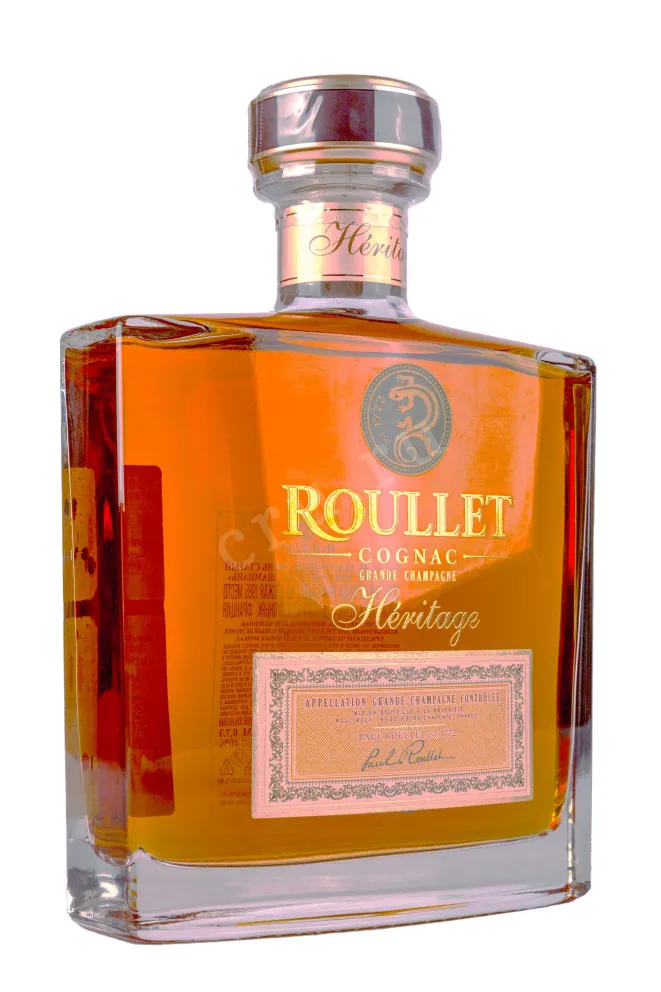 Бутылка Roullet Heritage Grande Champagne gift box 0.7 л