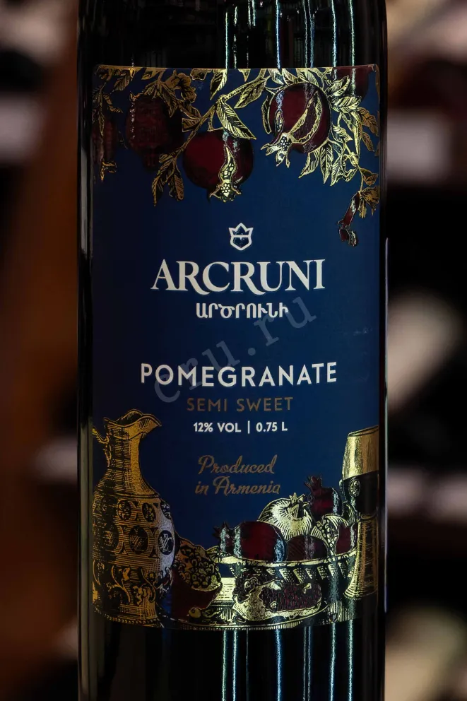 В магазине Крю Профи Arcruni Nur Pomegranate Red Semi-Sweet 0.75 л