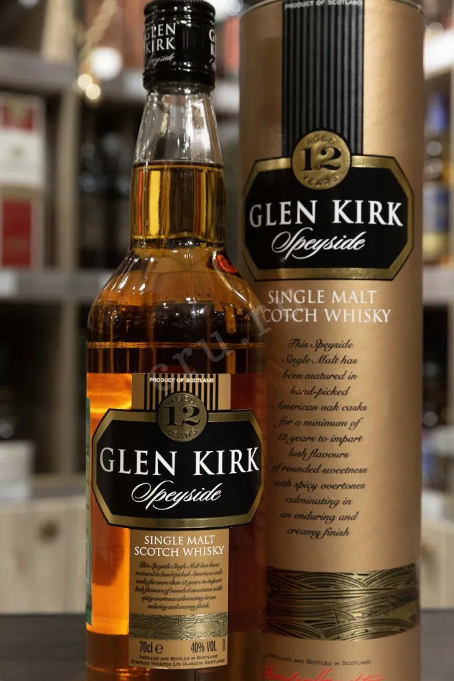 В магазине Крю Профи Glen Kirk 12 Years Speyside in tube 0.7 л