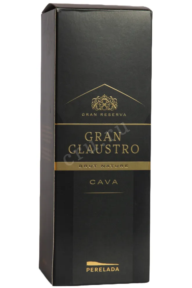 Подарочная коробка Castillo Perelada Gran Claustro Gran Reserva Brut Nature 2017 0.75 л
