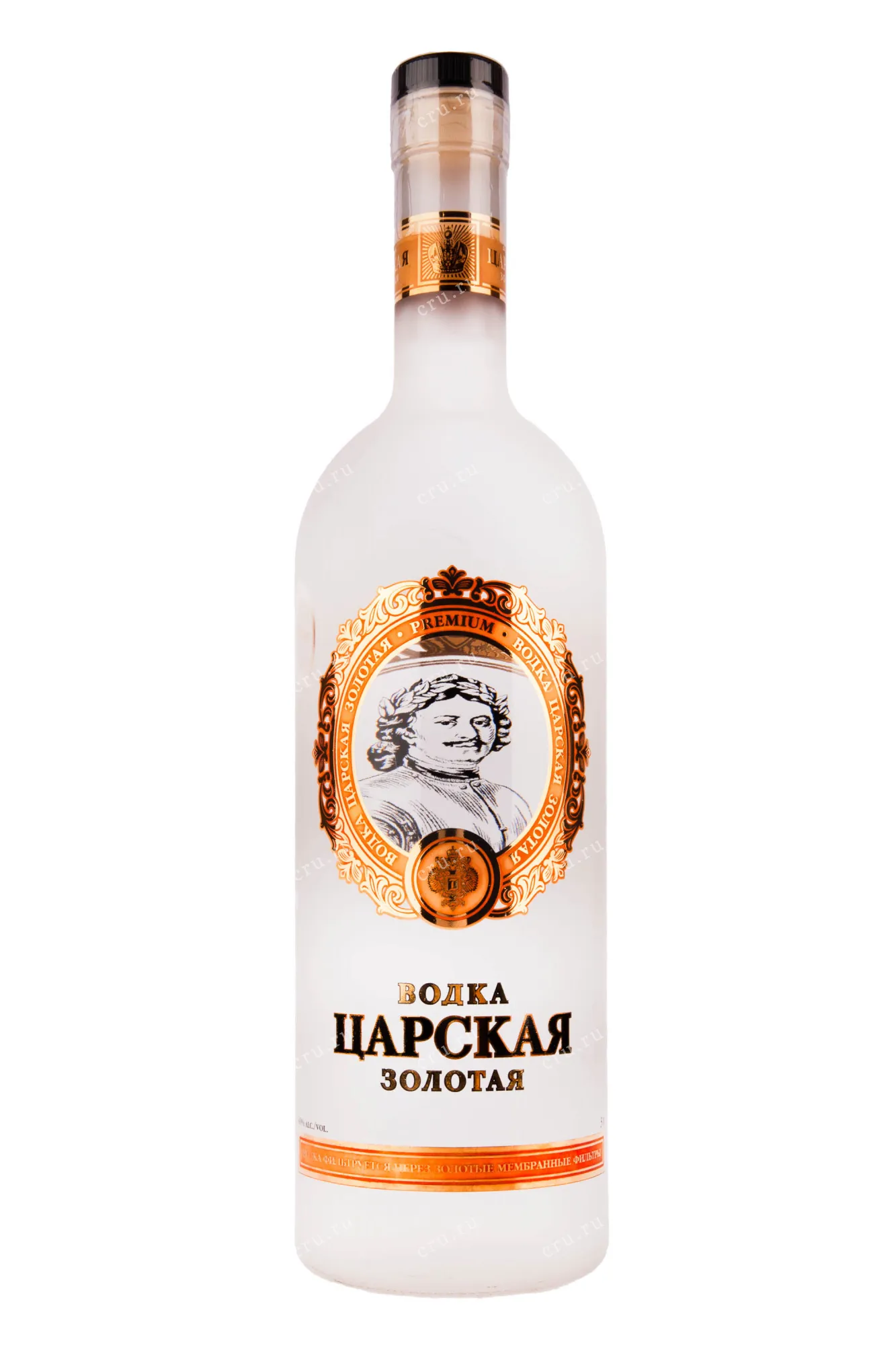 Фото — Водка Царская Золотая  3 л