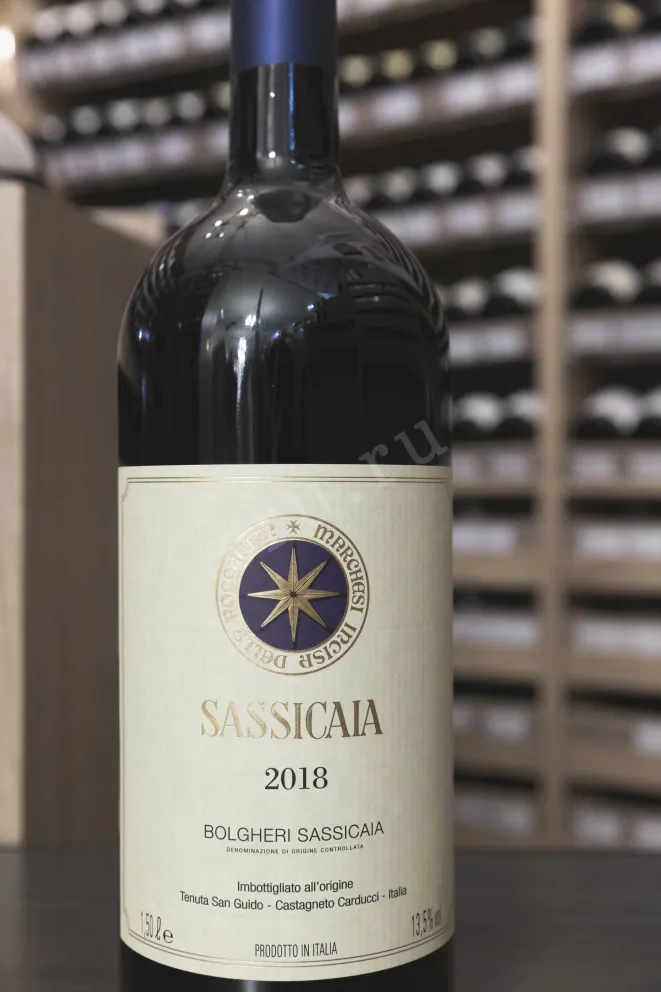В магазине Крю Профи Sassicaia 2018 1.5 л