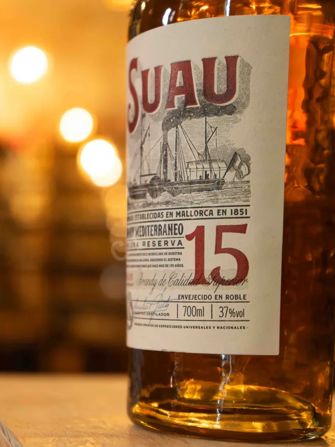 В магазине Крю Профи Suau 15 Brandy Mediterraneo Solera Reserva 0.7 л