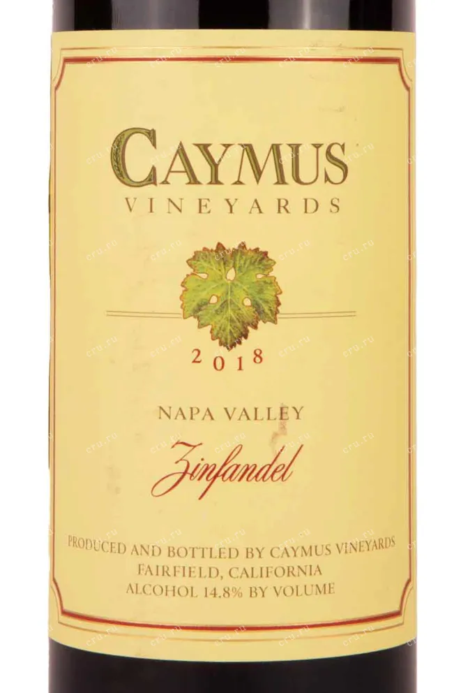 Вино Caymus Zinfandel 0.75 л