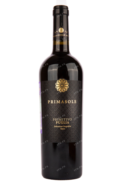 Вино Primasole Primitivo 2021 0.75 л