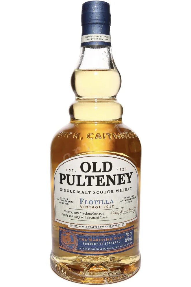 Бутылка Old Pulteney Flotilla Vintage in gift box 2012 0.7 л
